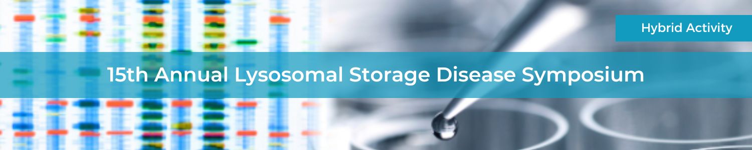 15th Annual Lysosomal Storage Disease Symposium Banner